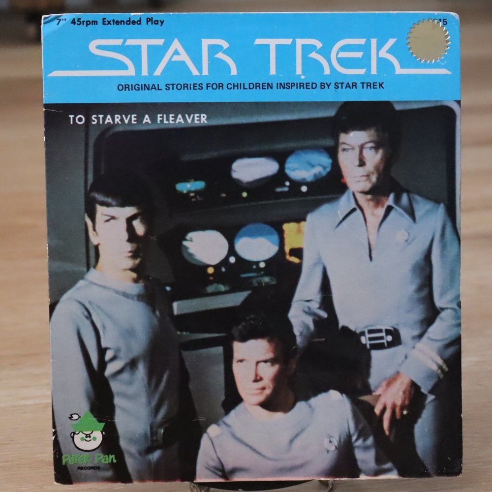 1979 Star Trek Record (45 RPM) By Peter Pan Industries